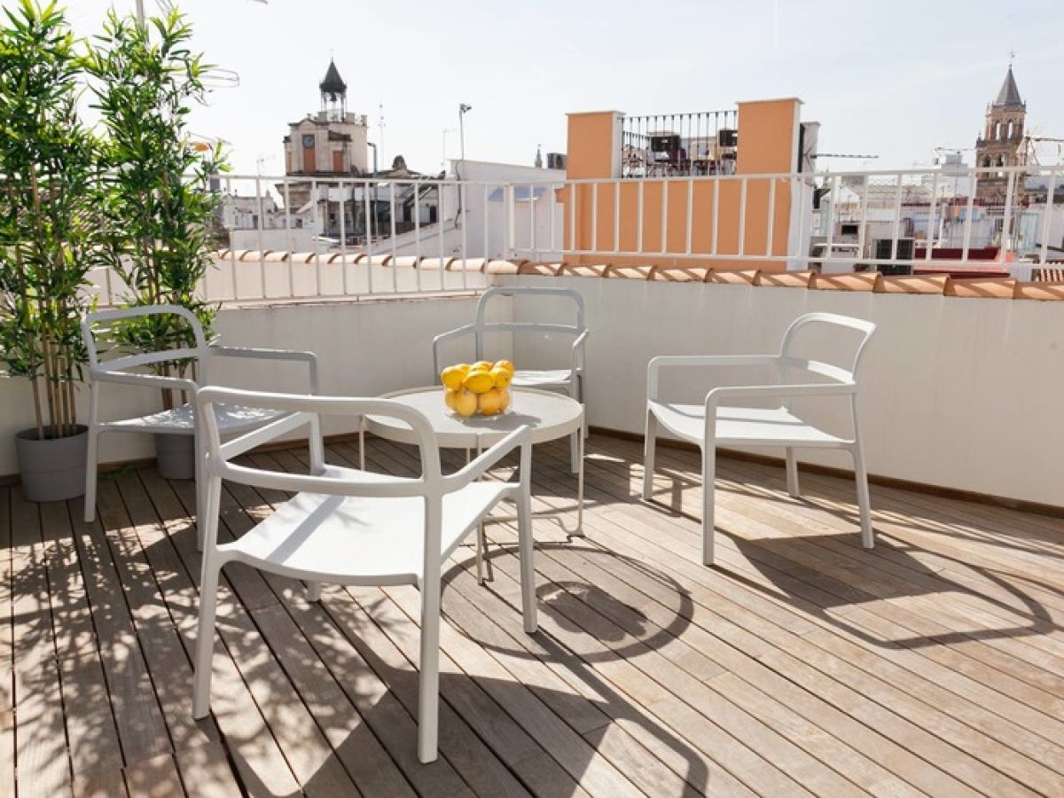 Terraza apartamentos GoToSeville